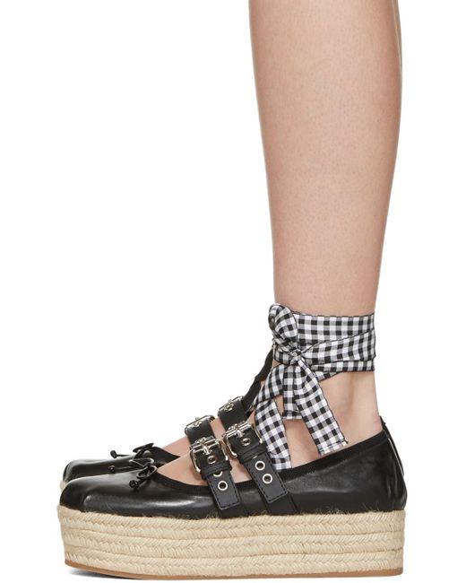 miu miu ballerina platform