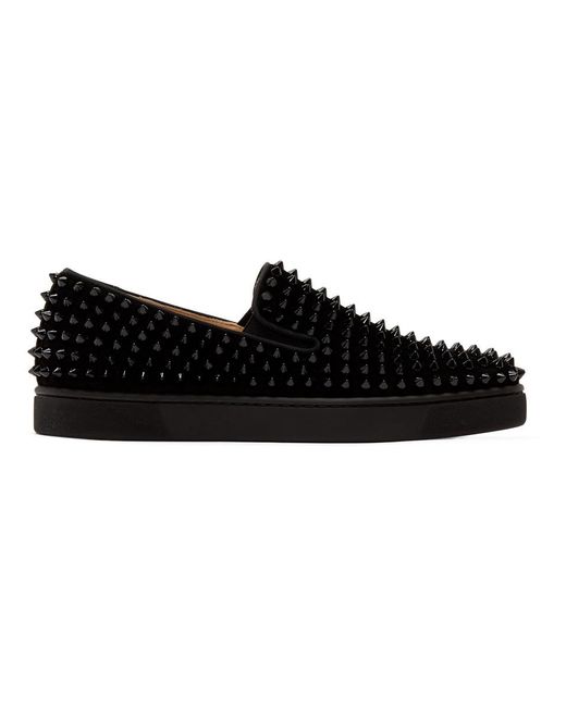 christian louboutin boat sneakers