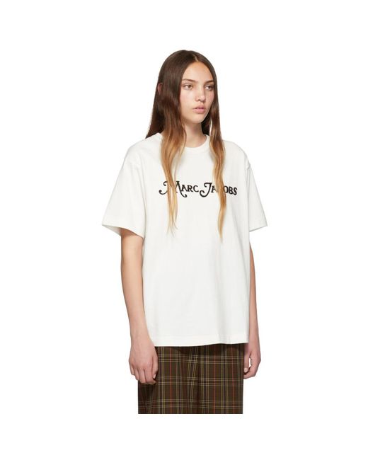 Marc Jacobs Off-white New York Magazine Edition The Logo T-shirt in ...