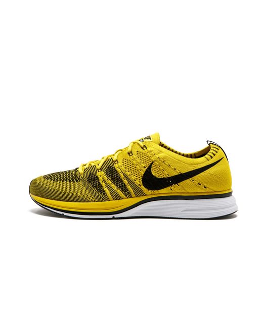 nike free rn flyknit yellow