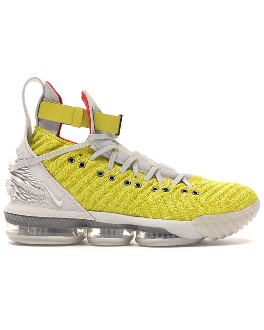 Nike Leather Lebron 16 "hfr" in Yellow for Men - Save 20% - Lyst