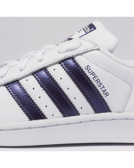 superstar metallic heren rood