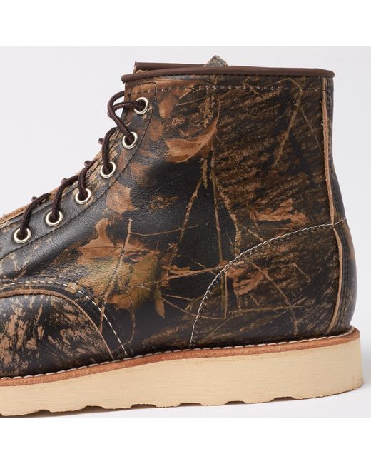 Lyst - Red Wing Moc Toe 8884 Mossy Oak Camo Boots for Men