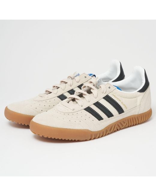 Lyst Adidas Originals Adidas Indoor Super Clear Brun Core Sort Lyst Adidas Sort Originals Adidas Indoor Super Clear Brun Core Sort Adidas 249d17