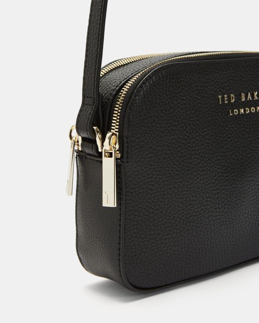 Ted Baker Soft Leather Camera Bag in Black - Lyst
