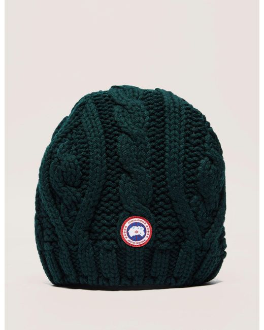 canada goose women's cable knit beanie canada goose women's cable knit beanie