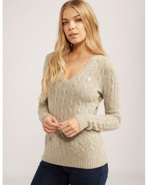 polo ralph lauren cable knit polo shirt
