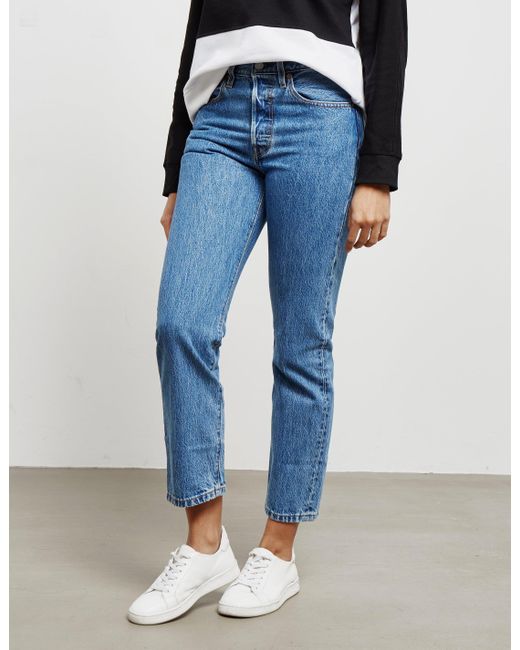 jean 501 cropped