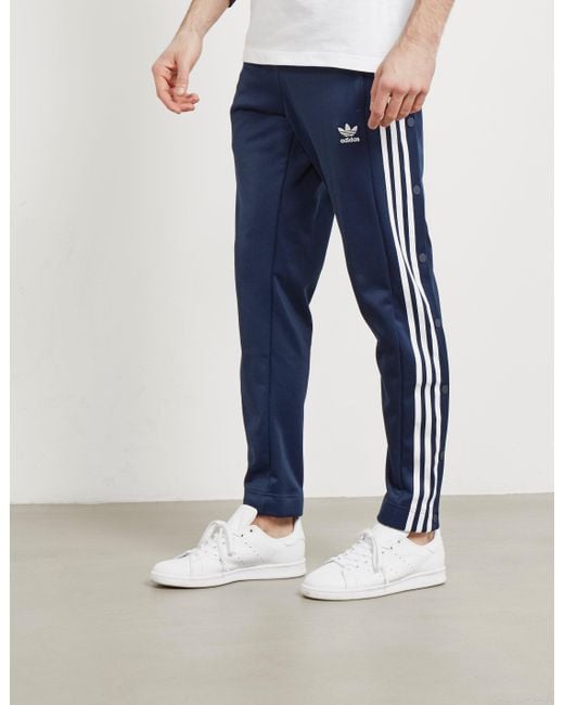 Lyst - Adidas Originals Mens Adibreak Snap Track Pants Navy Blue in ...