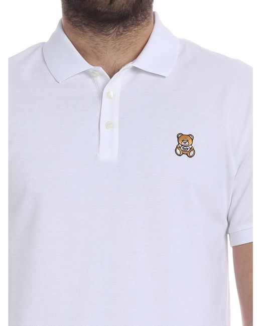 moschino bear polo