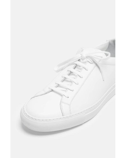 common projects white original achilles low sneakers
