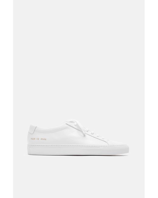 common projects white trainers