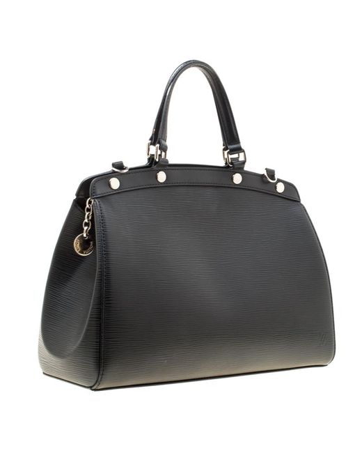 Lyst - Louis Vuitton Black Epi Leather Brea Mm Bag in Black