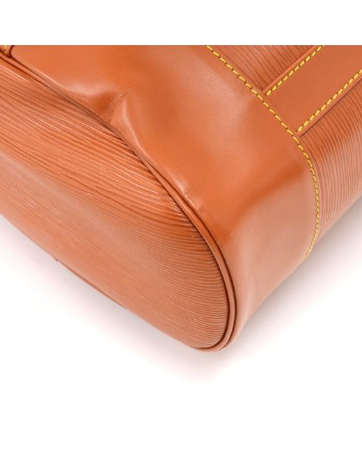 Lyst - Louis Vuitton Cipango Gold Epi Leather Randonnee Pm Bag in Brown