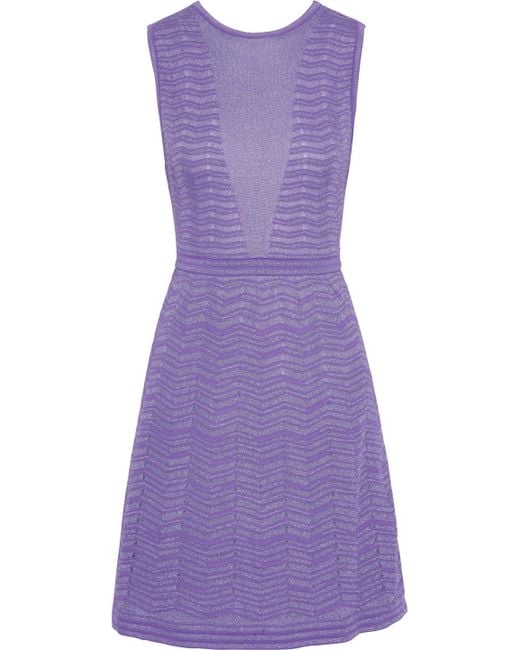 Lavender Crochet Dress