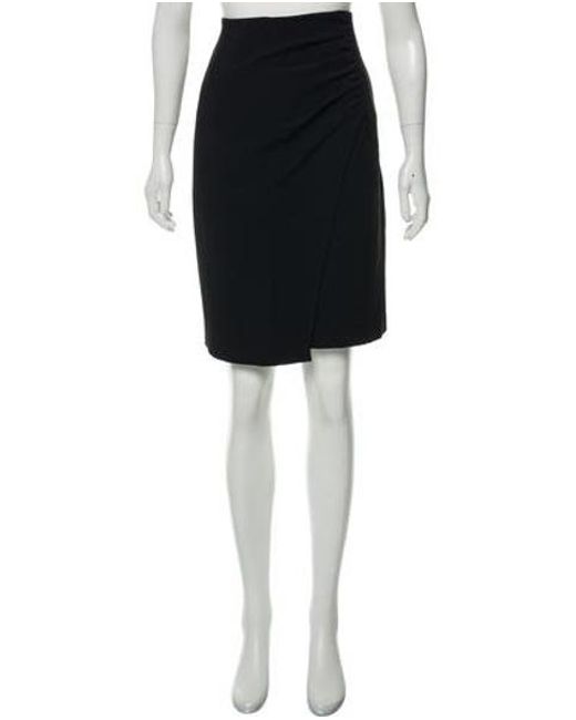 Lyst Etro Ruched Drape Skirt In Black