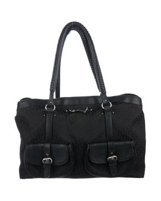 Lyst Dior Diorissimo Shoulder Bag Black In Metallic Dior Metallic Diorissimo Shoulder Bag Black Lyst