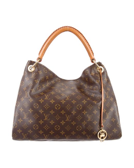 Louis vuitton Monogram Artsy Mm Brown in Natural | Lyst