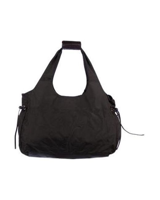 Lyst Kate Spade Nylon Hobo Bag Brown In Metallic Kate Spade Metallic Nylon Hobo Bag Brown Lyst