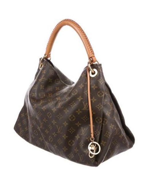 Lyst - Louis Vuitton Monogram Artsy Mm Brown in Natural - Save 30.554089709762536%