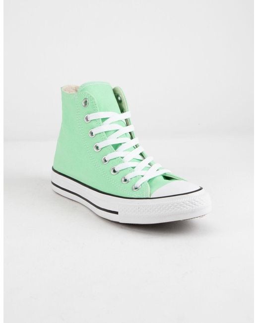 converse green high tops uk