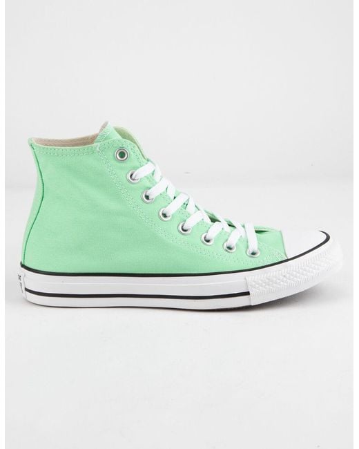 converse green high tops uk