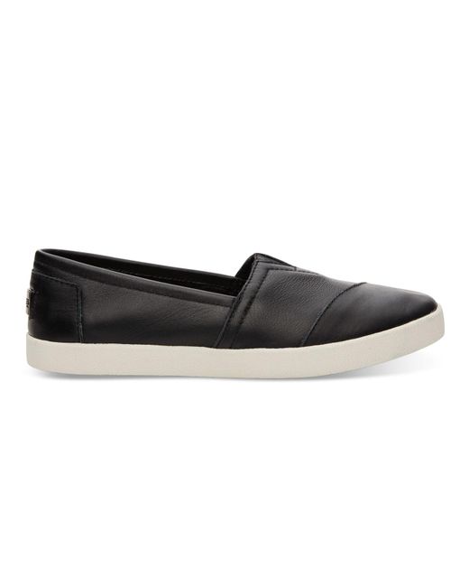 are toms made of leather