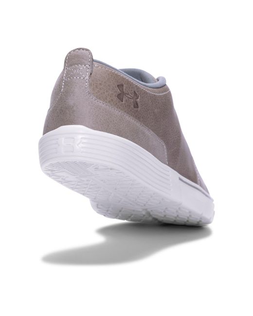 Under armour Men's Ua Street Encounter Iii Leather Shoes in Gray for