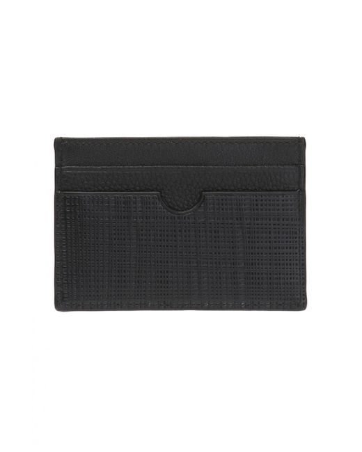 Loewe Leather Card Case in Black for Men - Lyst