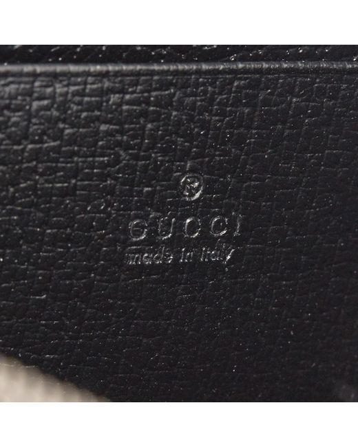 Gucci Black Calfskin Leather Web Mini Dionysus Wallet On Chain in Black - Lyst