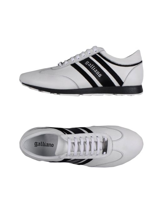 Lyst - John galliano Low-tops & Sneakers in White for Men