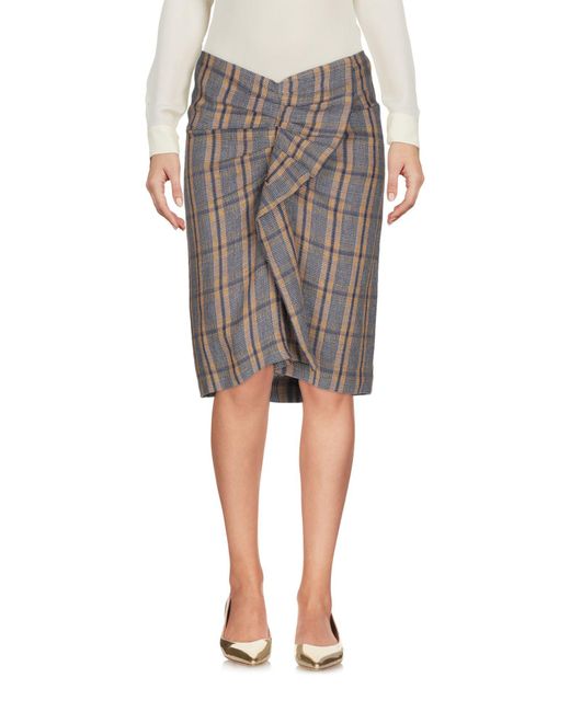 Lyst - Étoile Isabel Marant Knee Length Skirt