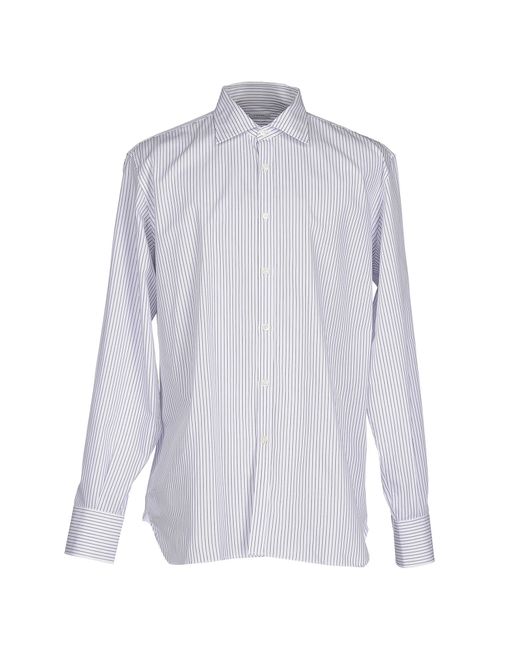 Piombo Shirt in Blue for Men | Lyst