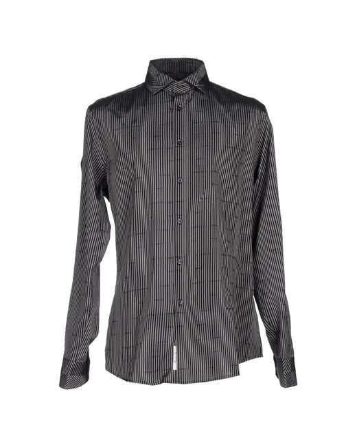 Class roberto cavalli Shirt in Black for Men | Lyst