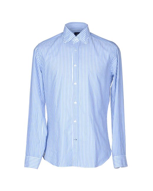 Truzzi Shirt in Blue for Men | Lyst