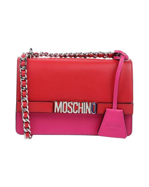 Lyst - Moschino Cross-body Bag in Red