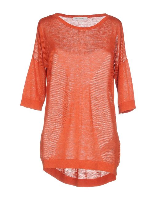 Caractere Sweater in Orange | Lyst