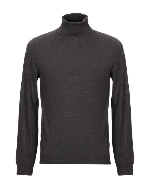 brown turtleneck shirt