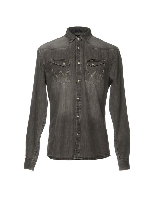 wrangler grey shirt