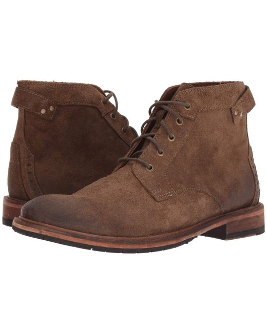 Lyst Clarks Clarkdale Bud (dark Tan Leather) Men's Dress Laceup Boots in Brown for Men