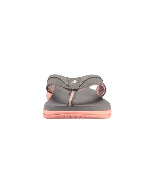 Lyst - New Balance Jojo Thong (black/teal) Women's Sandals in Gray