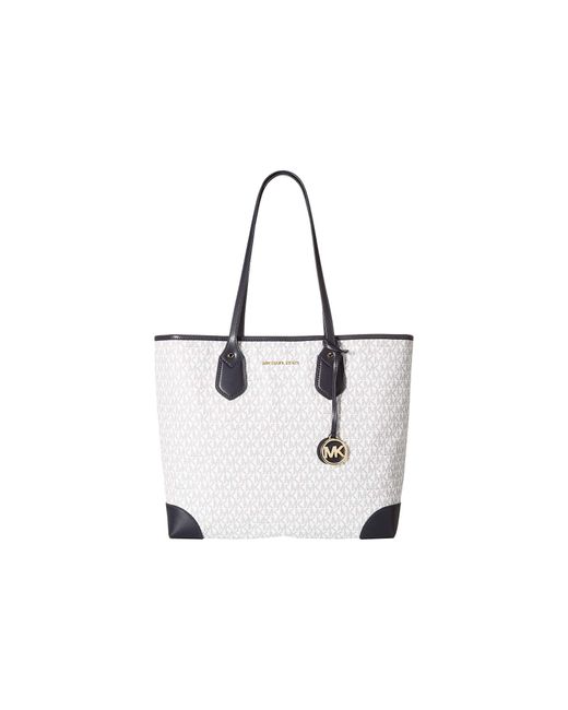 michael kors signature eva large tote bag