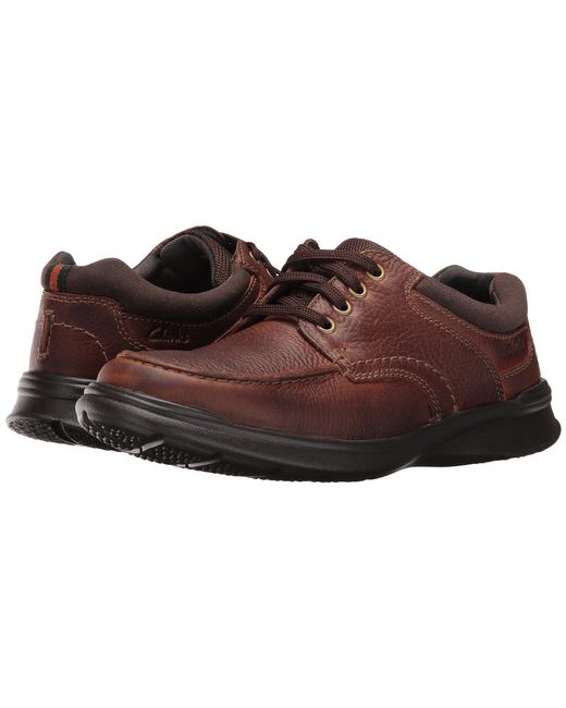 clarks brown cotrell edge shoes