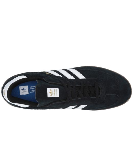 adidas Originals Suede Samba Adv in Black for Men - Lyst