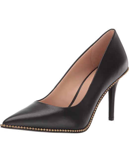 coach waverly beadchain pump