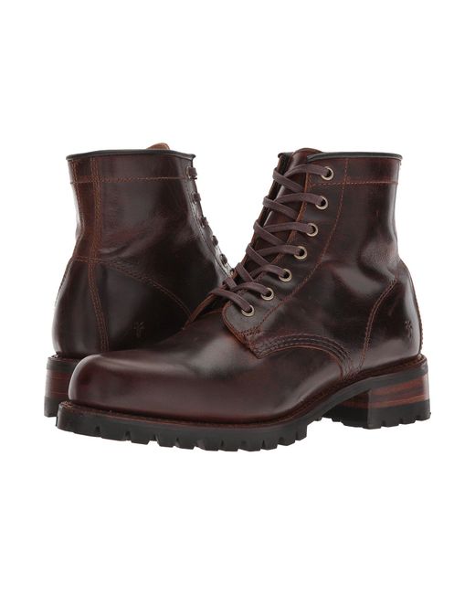 lace up men frye boots