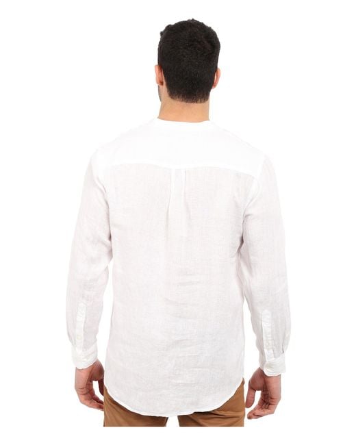 long sleeve popover shirt