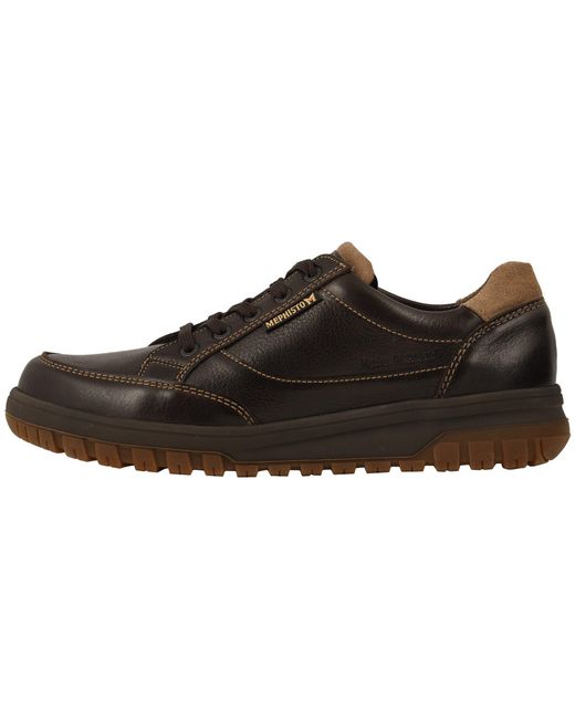 Lyst - Mephisto Paco (dark Brown Montana/clint) Men's Lace Up Casual