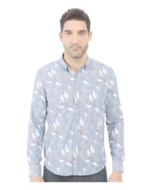 7 diamonds floral shirt