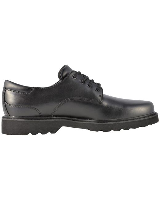 rockport northfield black waterproof lace up casual shoes